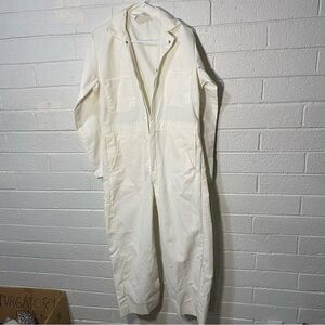Vintage Lab Coat Jumpsuit One Piece Cover Alls Over Work Safety Supply Men’s 38